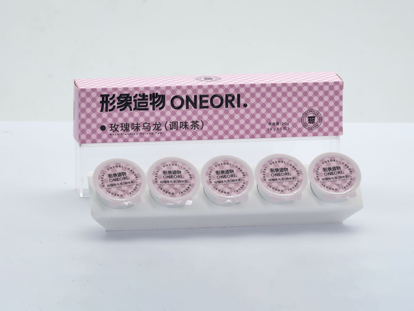 Rose Flavored Oolong Tea|5 Boxes (25 Pods) | 8 Flavors | K-Cup Compatible |FreeTea Maker| Free Shipping|tea for one