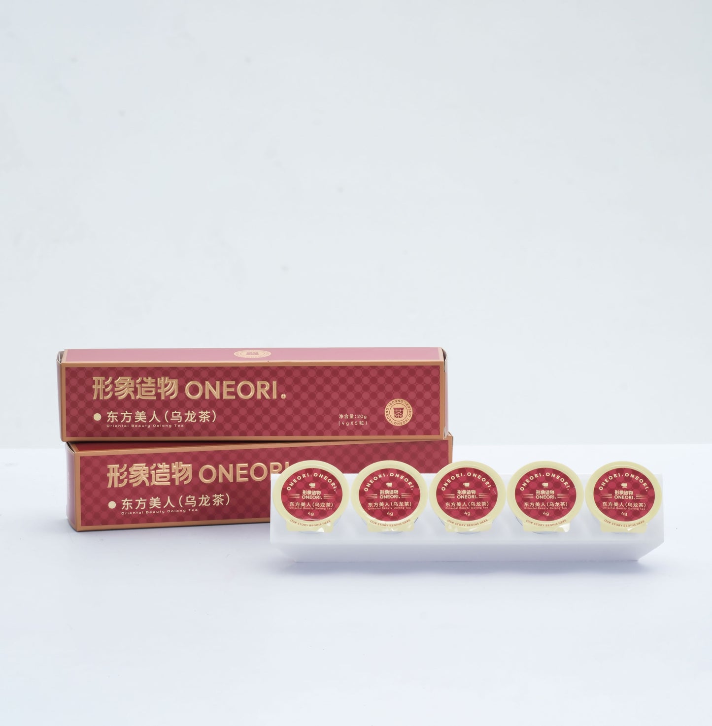 Oriental Beauty Oolong Tea Capsules|5 Boxes (25 Pods) | 8 Flavors | K-Cup Compatible Single-Serve Capsules | Free Shipping