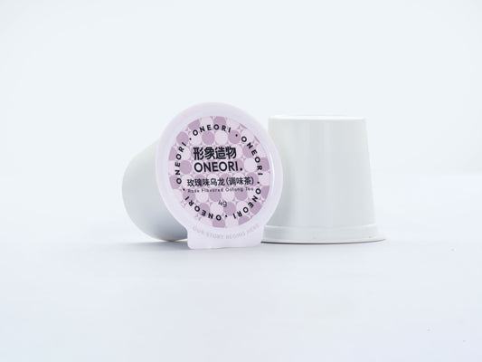 Rose Flavored Oolong Tea|5 Boxes (25 Pods)  | 8 Flavors | K-Cup Compatible |FreeTea Maker| Free Shipping|tea for one