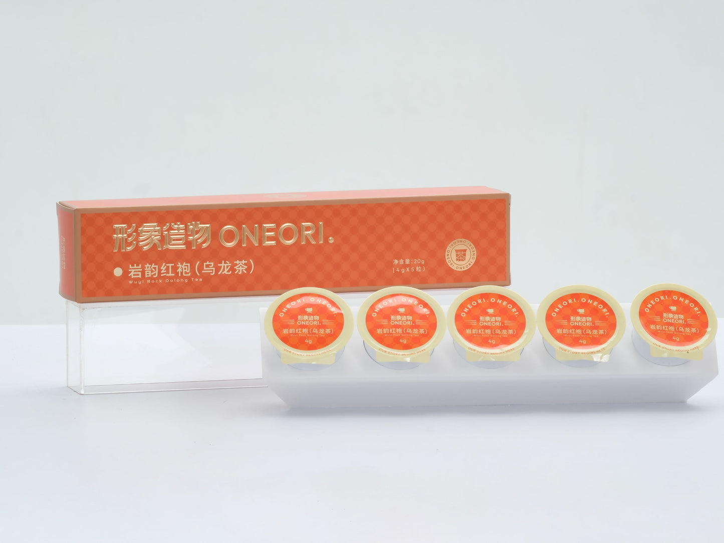 Wuyi Rock OolongTea Capsules |5 Boxes (25 Pods)  | 8 Flavors | K-Cup Compatible |FreeTea Maker| Free Shipping|tea for one