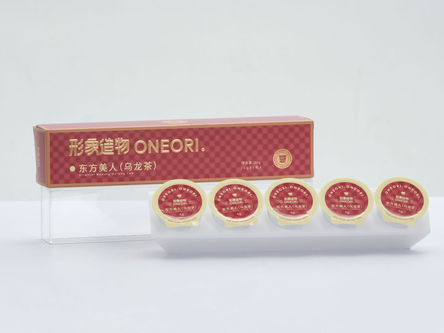 Oriental Beauty Oolong Tea Capsules|5 Boxes (25 Pods) | 8 Flavors | K-Cup Compatible Single-Serve Capsules | Free Shipping